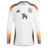 Maillot à Manches Longues Allemagne Musiala 14 Domicile Euro 2024 Pour Homme